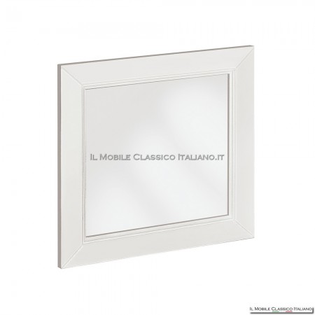 Porta vetro con telaio in legno