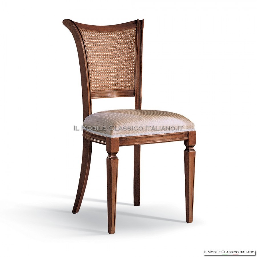 Chaises en paille de Vienne