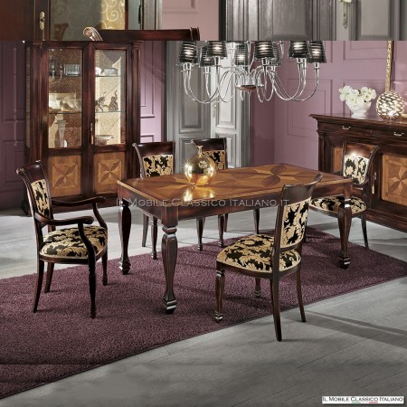 Mesas de comedor de lujo - Muebles clásicos de madera