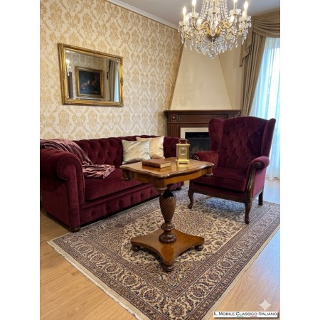 Geformter quadratischer Wohnzimmer Couchtisch mit...