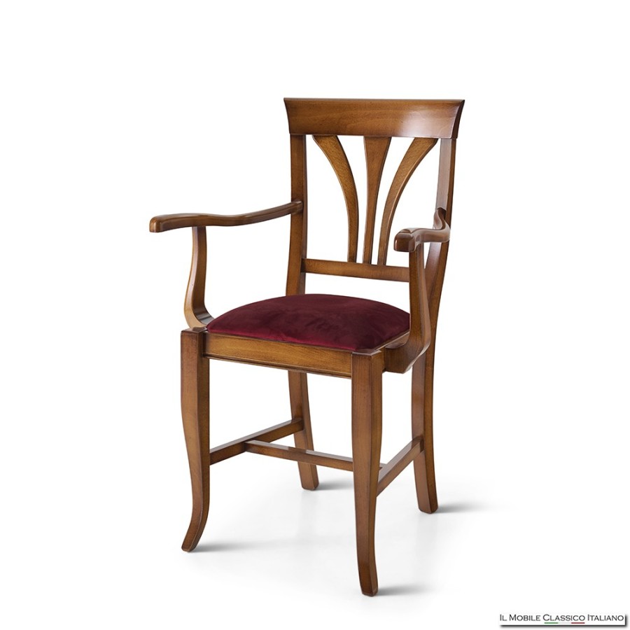 Sedia classica con braccioli Sedia classica con braccioli