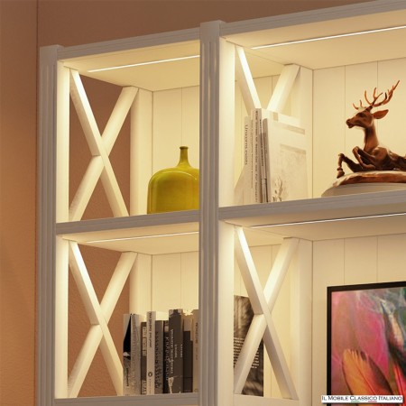 Libreria in legno classica