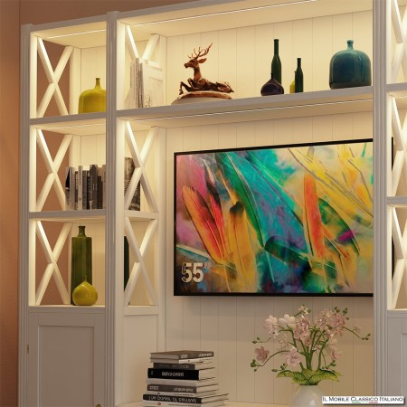 Libreria in legno classica