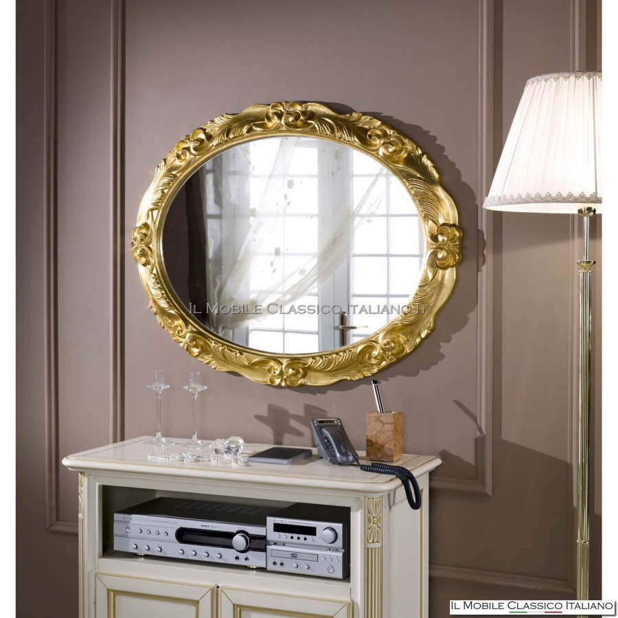 Specchiera specchio ovale cod. 701983