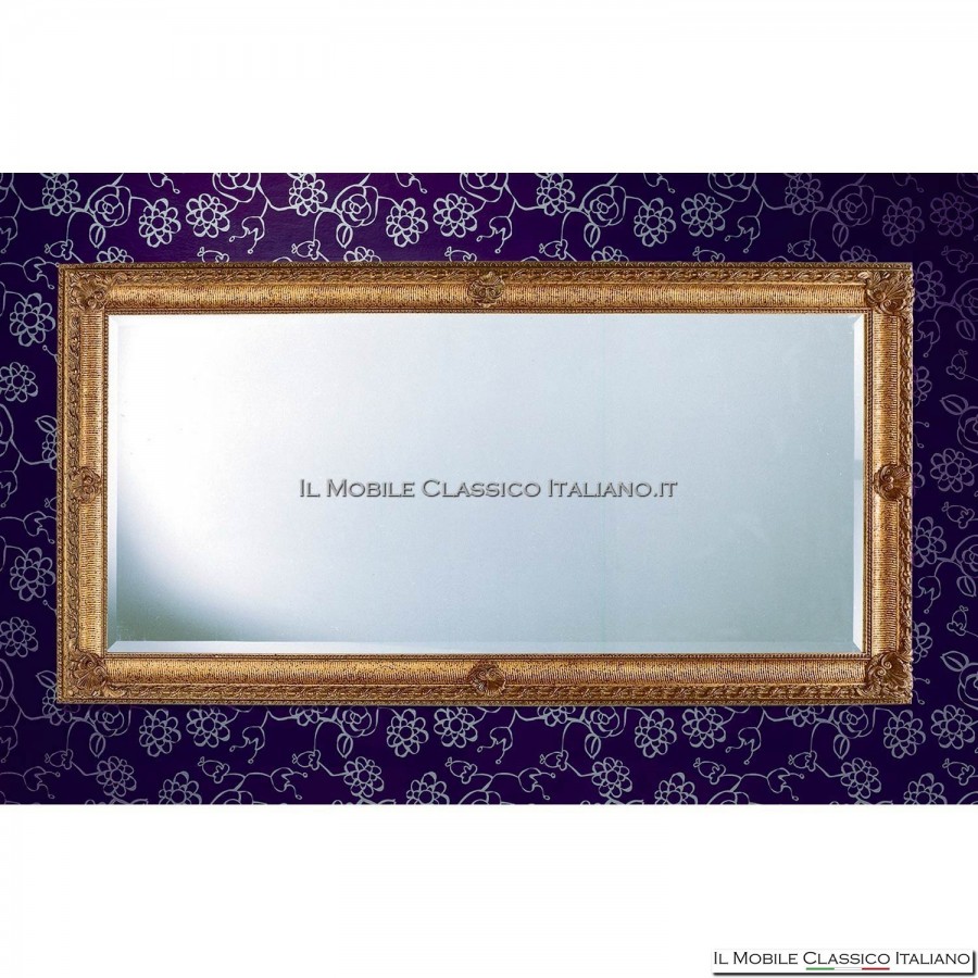 Rectangular baroque mirror with carved frame cod. 1182 Rectangular baroque mirror with carved frame cod. 1182