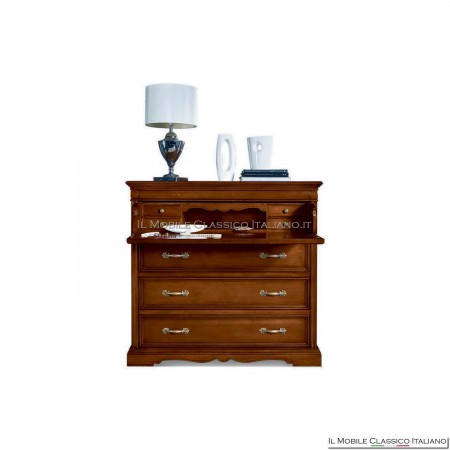 Chest of drawers with 5 drawers with flap S1501