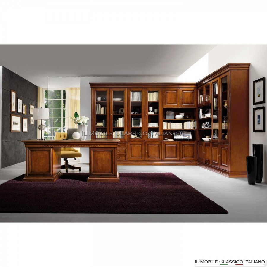 Angular sectional carved