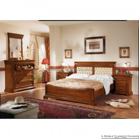 Carved bedside table 0722