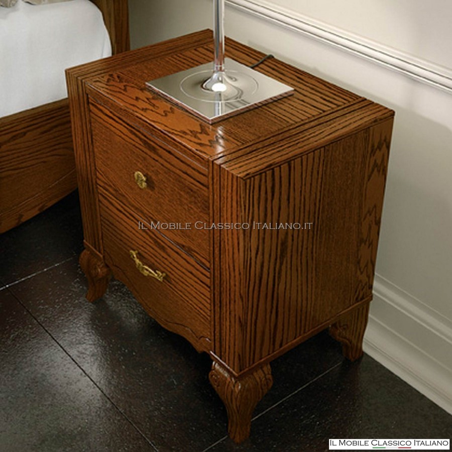 Mesita de noche con 2 cajones art. 4646