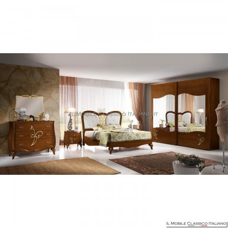 Comò 3 cassetti con decoro art. 4570