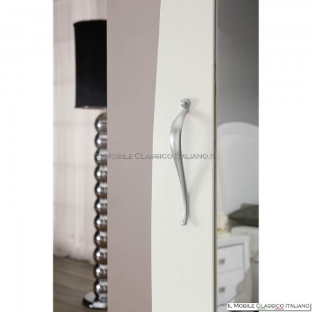Armoire à 2 portes coulissantes en bois avec décoration art. 4558/291
