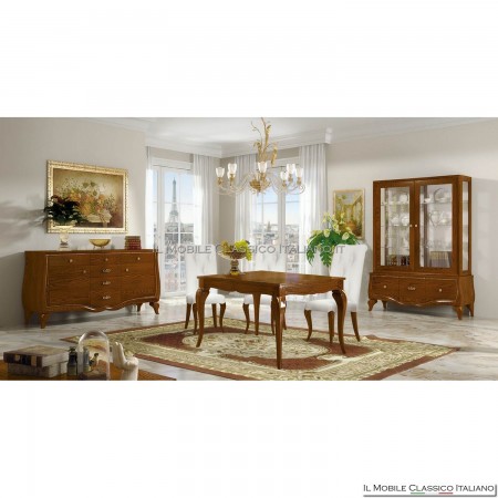 Buffet 2 portes lisses avec 6 tiroirs art. 4514