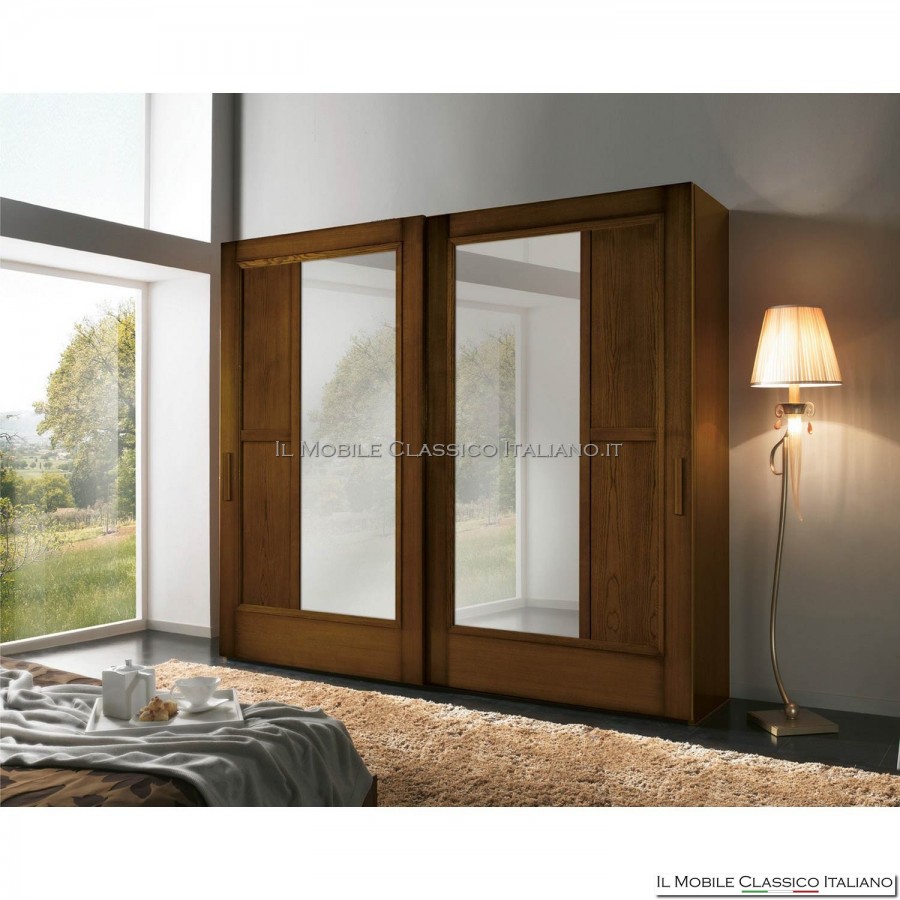 Wardrobe, wardrobe with 2 sliding doors art. 4264/240