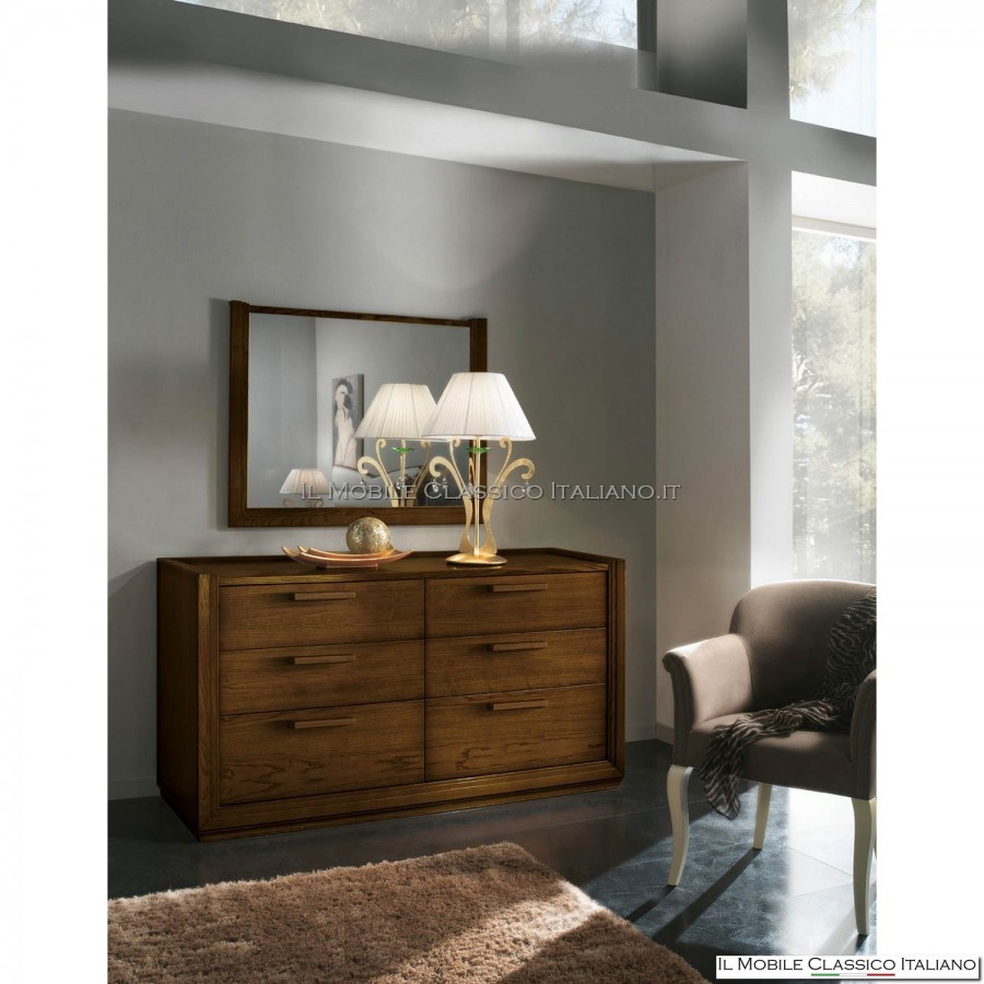 Rectangular ash mirror Rectangular ash mirror