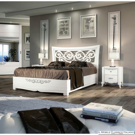 Letto sagomato con griglia giroletto art. 4630/180