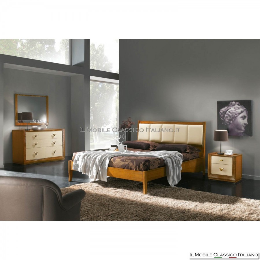 Letto imbottito con giroletto art. 4075/180 Letto imbottito con giroletto art. 4075/180