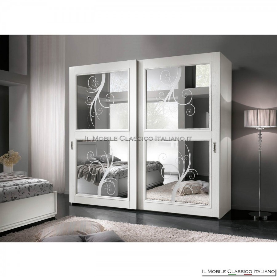 Armadio, guardaroba con 2 ante scorrevoli art. 4029/240 Armadio, guardaroba con 2 ante scorrevoli art. 4029/240