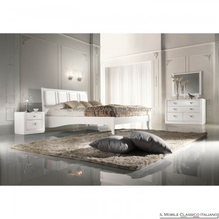 Cama tapizada con somier art. 4021/160