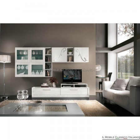 Mur équipé, meuble tv, lcd, plasma, salon art. 4225