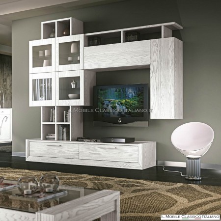 Equipped wall, tv stand, lcd, plasma, living room art. 4217