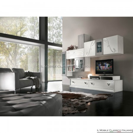 Parete attrezzata, porta tv, lcd, plasma, soggiorno art. 4003