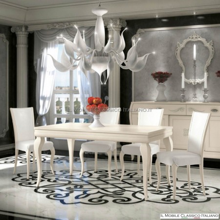 Tavolo rettangolare allungabile art. 4302