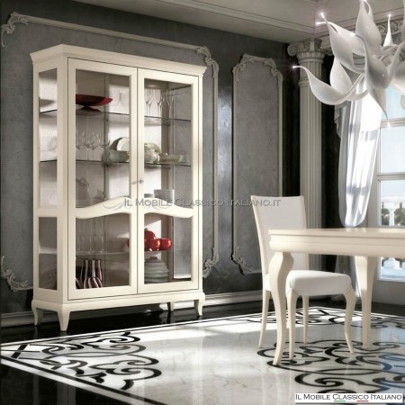 Argentiera, showcase 2 doors art. 4304