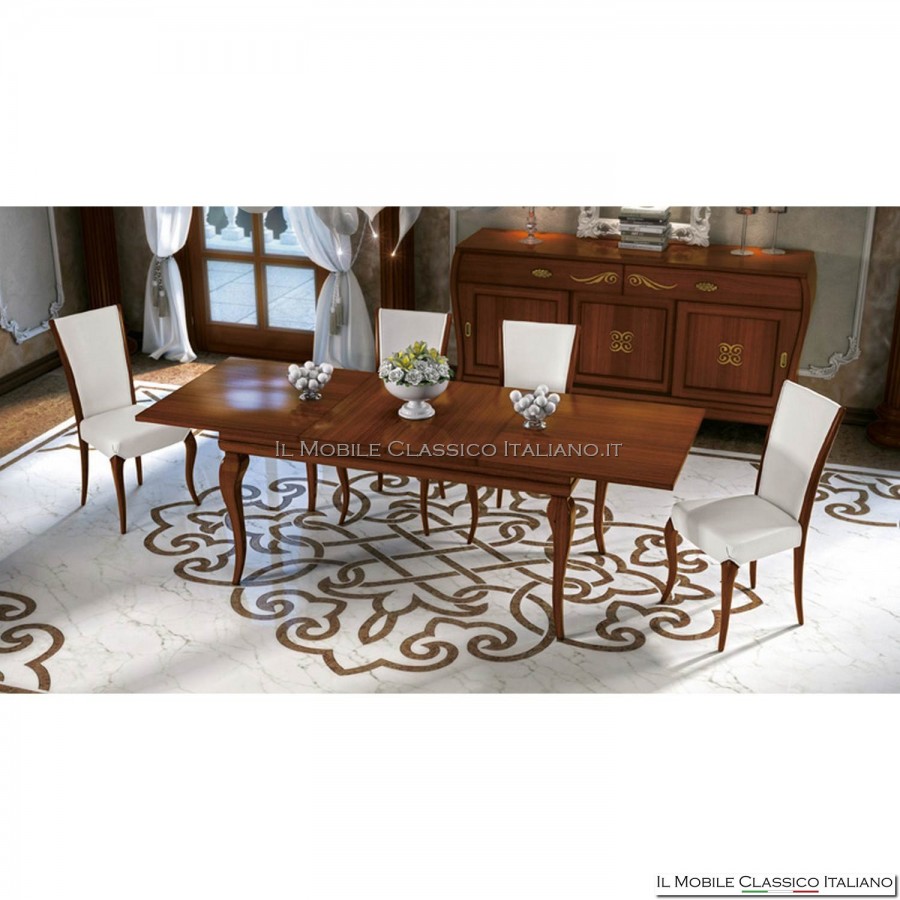 Extendable rectangular table art. 4314 Extendable rectangular table art. 4314