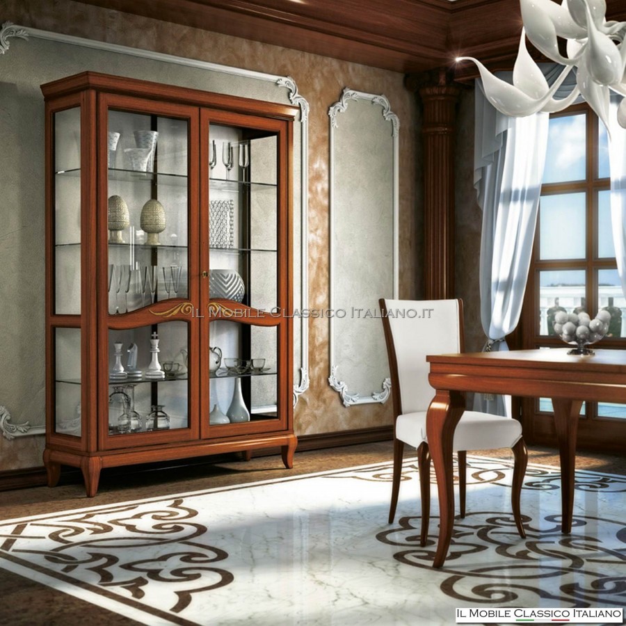 Argentiera, showcase 2 doors art. 4316 Argentiera, showcase 2 doors art. 4316