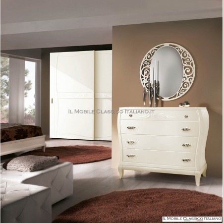 Perforierte ovale Spiegelkunst. 4126