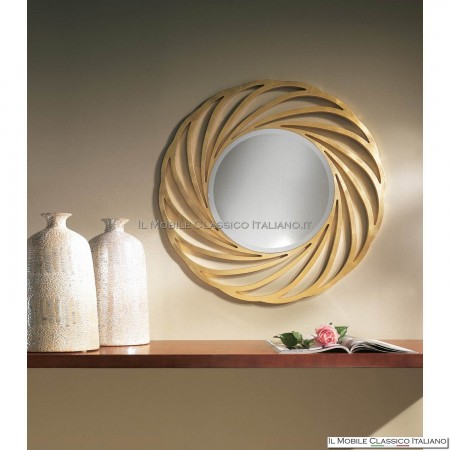 Round perforated mirror art. 4158