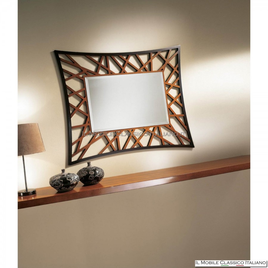 Rectangular perforated mirror art. 4157 Rectangular perforated mirror art. 4157
