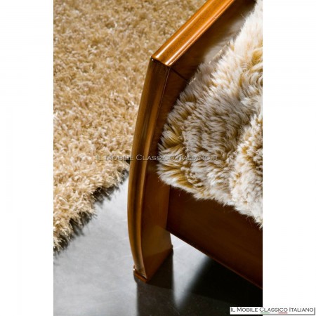 Lit en forme avec grille art. 4106/180