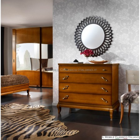 Round perforated mirror art. 4109