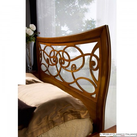 Shaped bed with grid art. 4111 / CN / 180