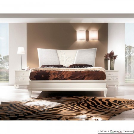 Letto sagomato imbottito art. 4127/180