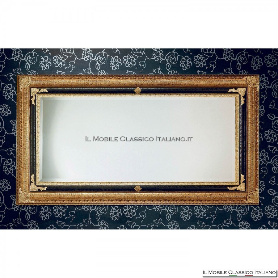 Gran espejo barroco rectangular
