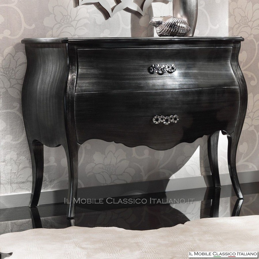 Cajonera antigua redondeada