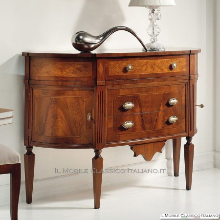 Muebles de entrada con forma