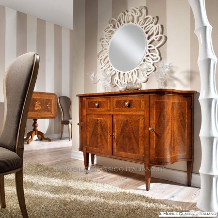 Credenzina classica in noce