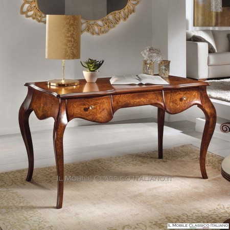 Escritorio '700 en raíz de fresno con taracea cod. 616F