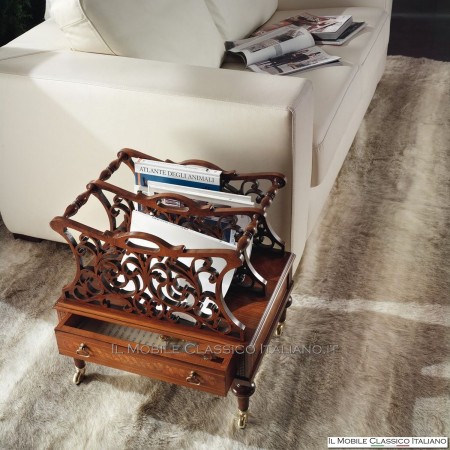 Magazine holder (wheels included) cod. 708