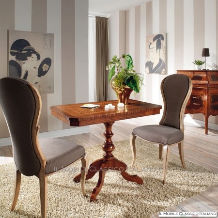 Sorrento table with San Giorgio inlay