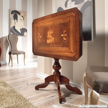 Sorrento table with San Giorgio inlay