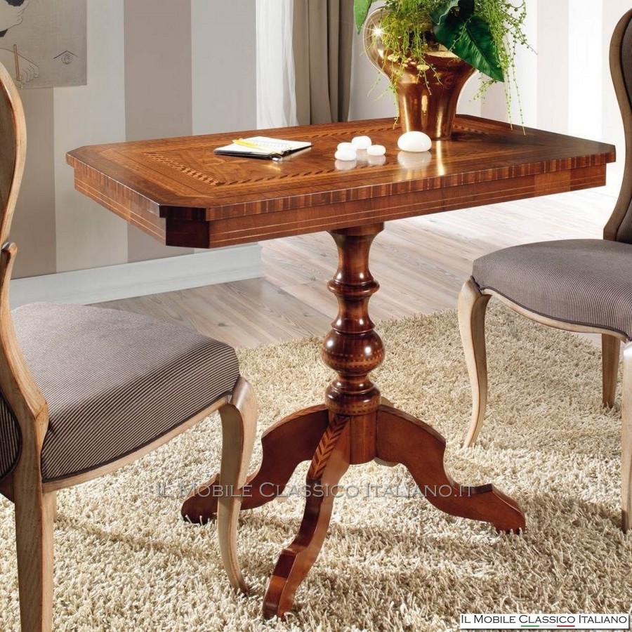 Sorrento table with San Giorgio inlay