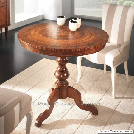 Mesa de centro Sorrento con incrustaciones de San Giorgio cod. 477