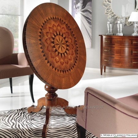 table ronde classique - table basse ronde
