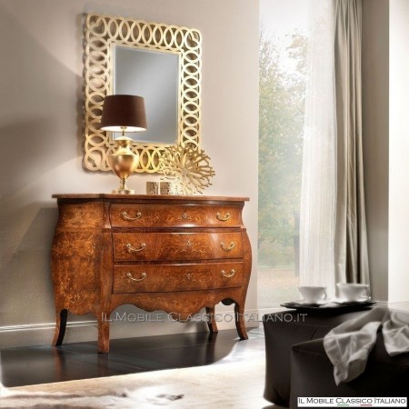 Miroir rectangulaire artisanal moderne