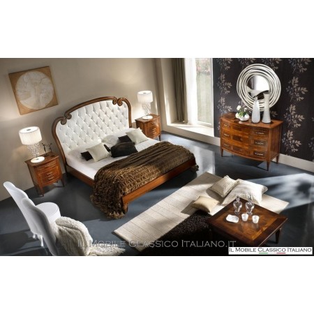 Zeitgenössischer runder handgeschnitzter Spiegel