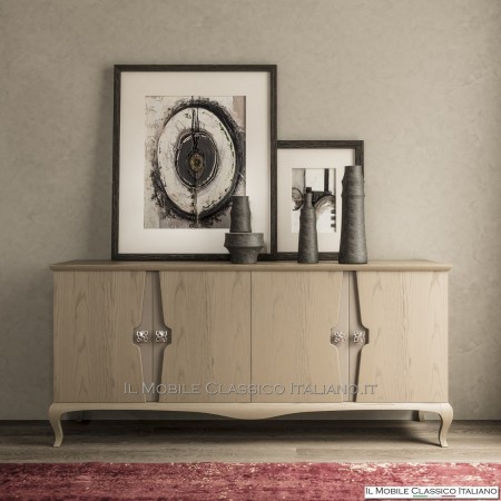 Credenza 4 porte in frassino